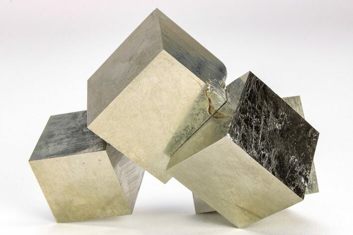 Natural Pyrite Cube Cluster - Spain #209086